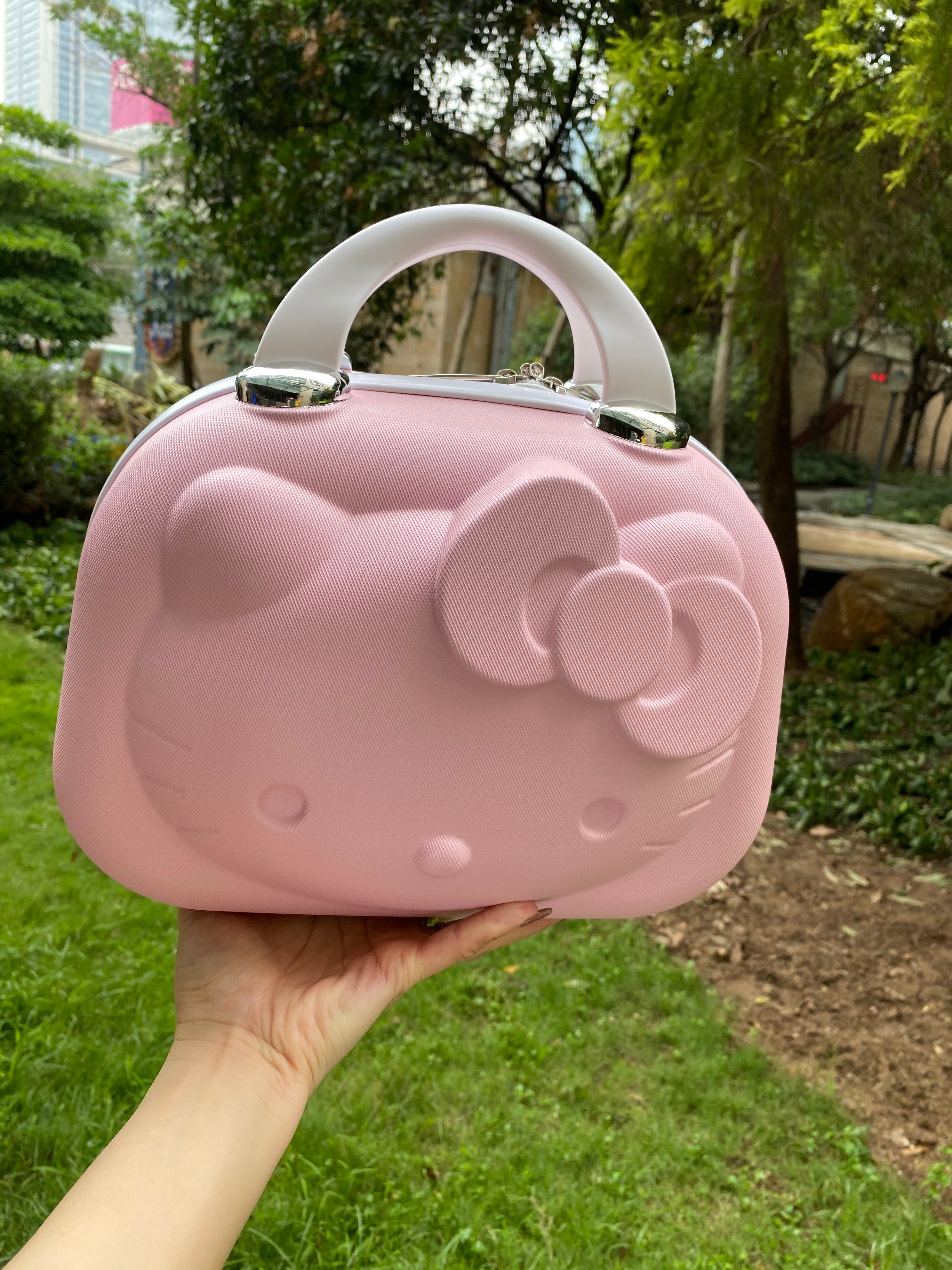 Hello Kitty Cosmetic Case Bag Makeup Bag Small Light Suitcase