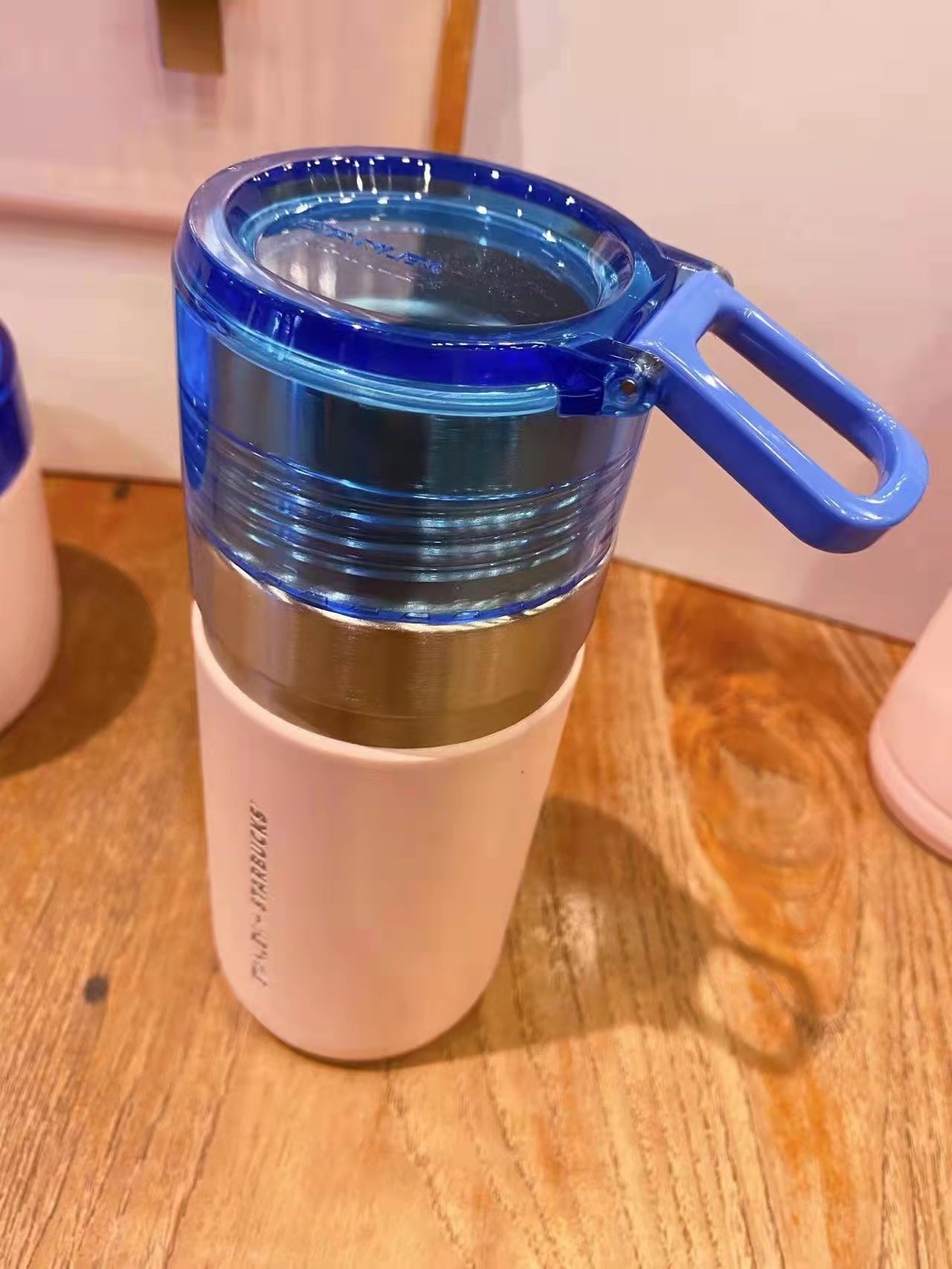 Taiwan 2022 Valentine's Day Starbucks & Stanley Pink Blue Classic Thermos Stainless Steel 17oz Cup