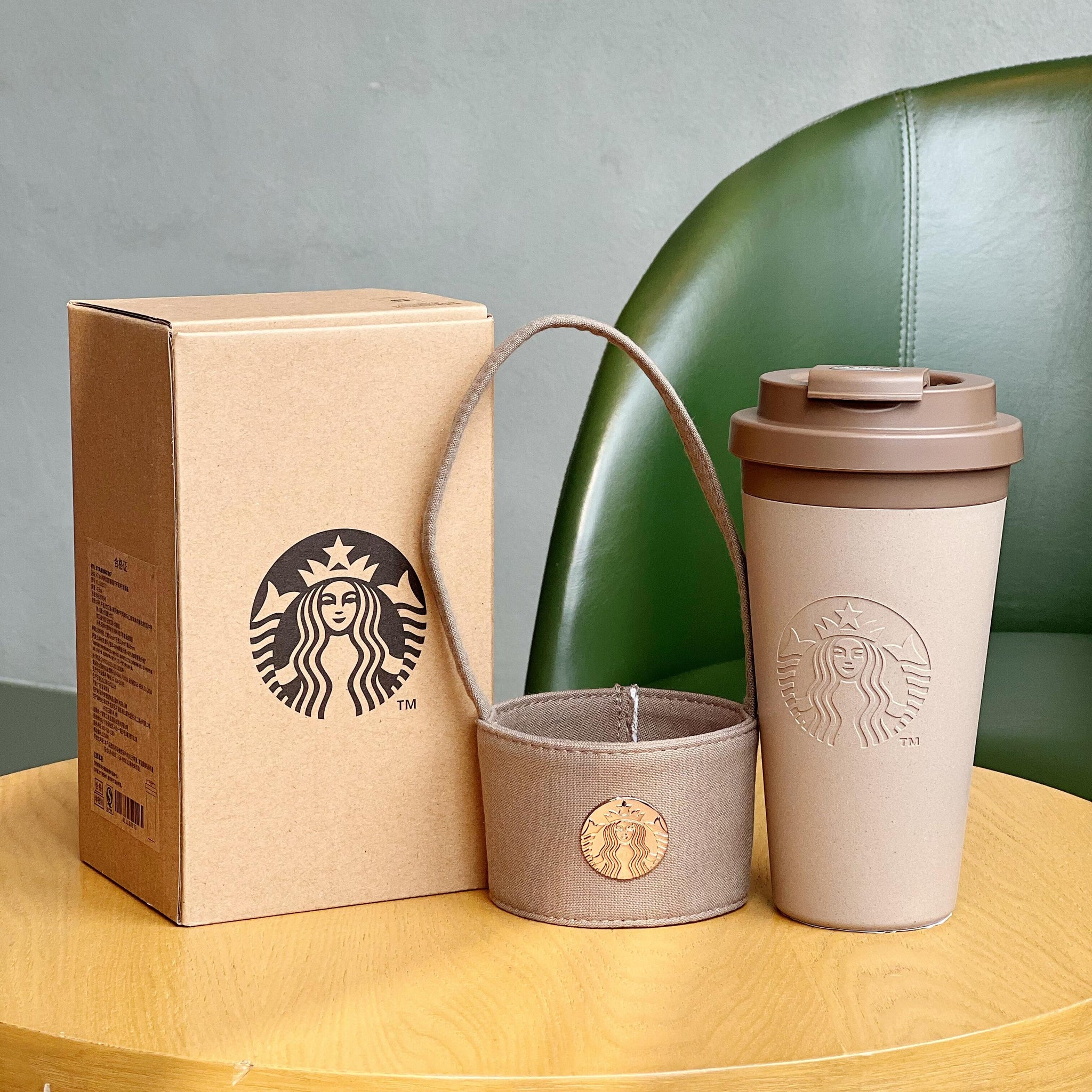 Starbucks 2022 China Autumn Squirrel Pineapple Straw Cup 16oz Stainles