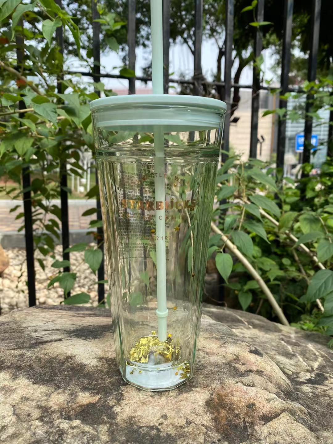 Starbucks Mint on sale Green Glass Tumbler