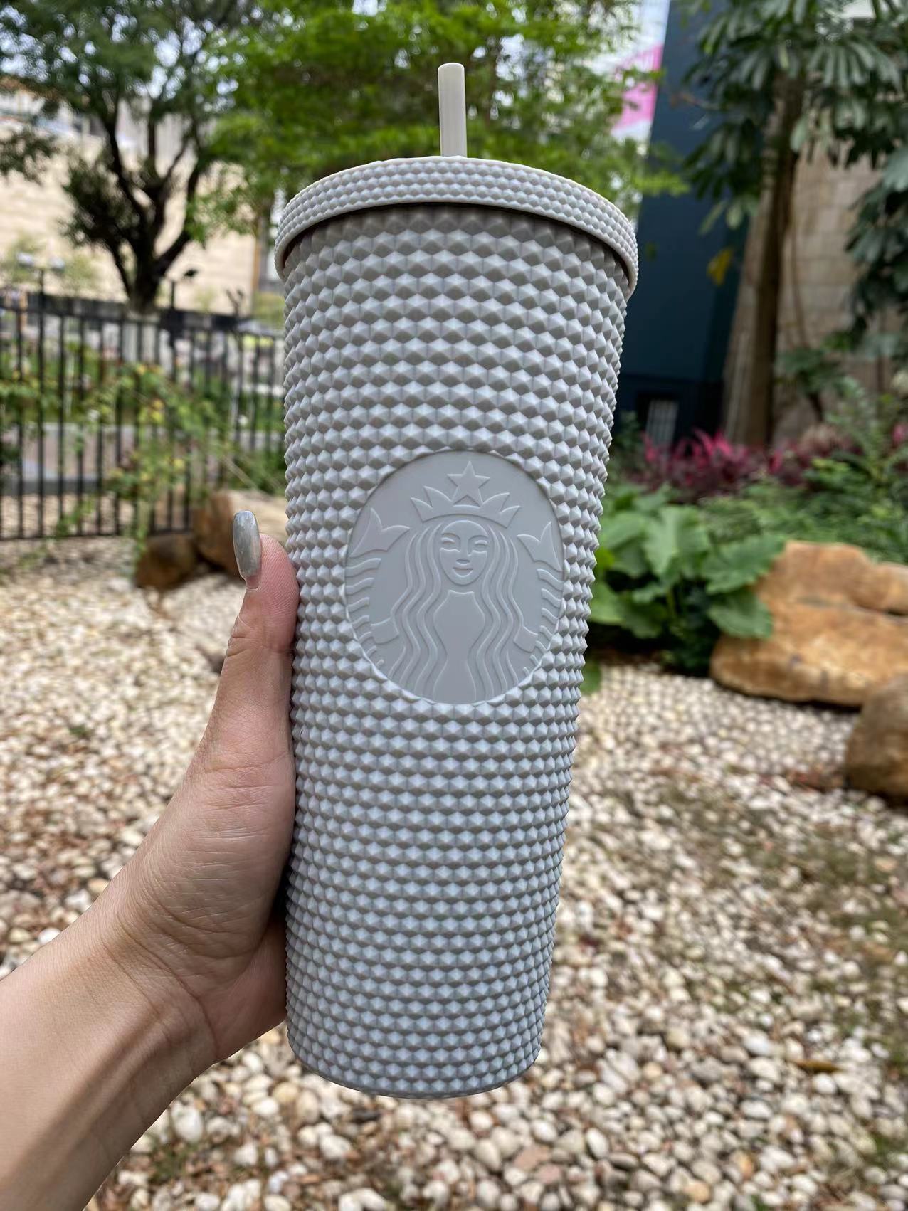 Newest Starbucks Grey Studded Tumbler