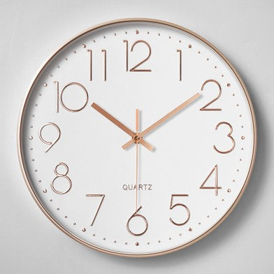 Luxury Clock Modern Minimalist Wall Clock Home Fashion Creative Quartz  Pink / Mint / White / Black Clock