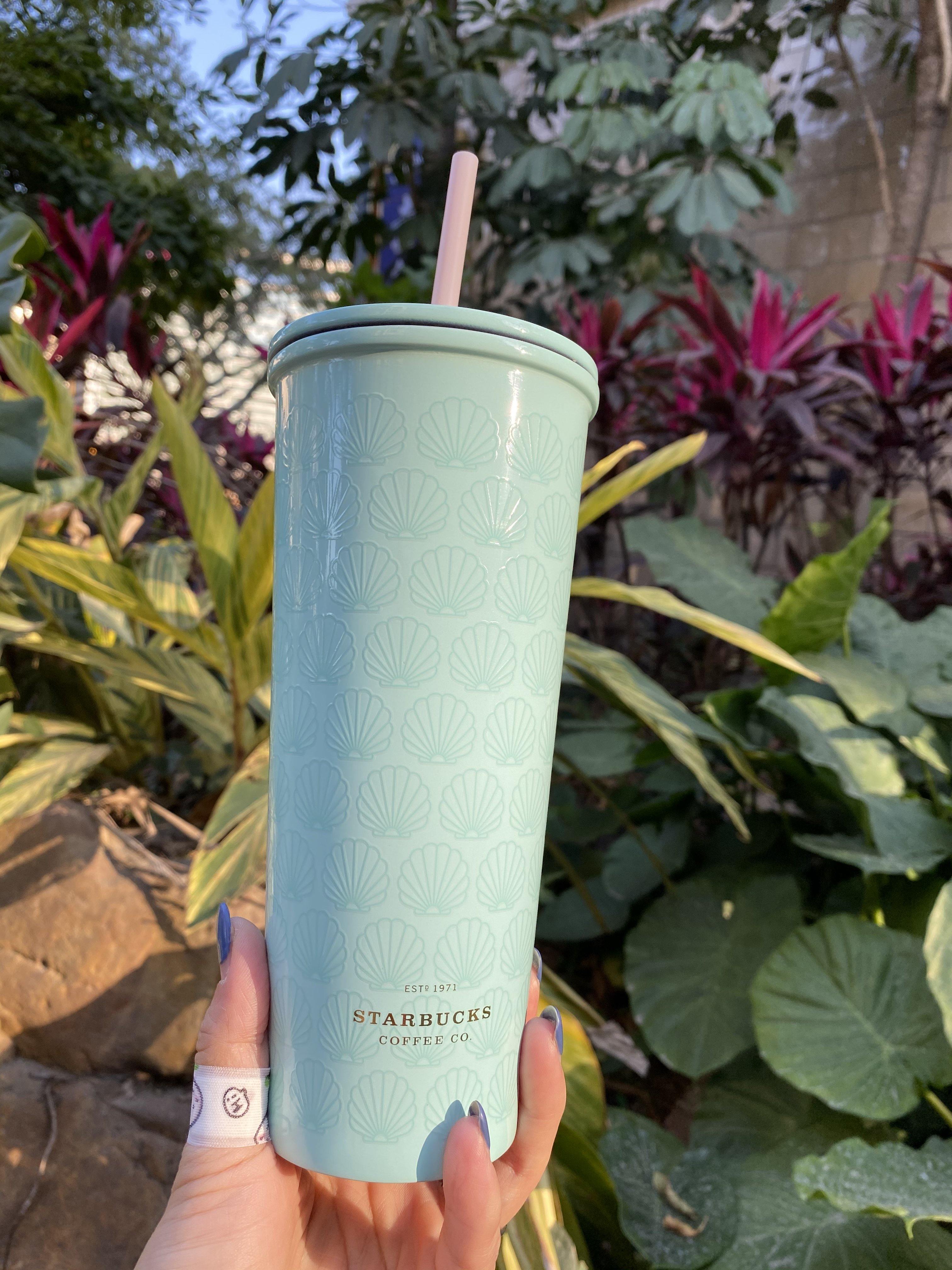 Starbucks 2020 China Mermaid Shell 20oz Stainless Steel Straw Cup - Yvonne12785
