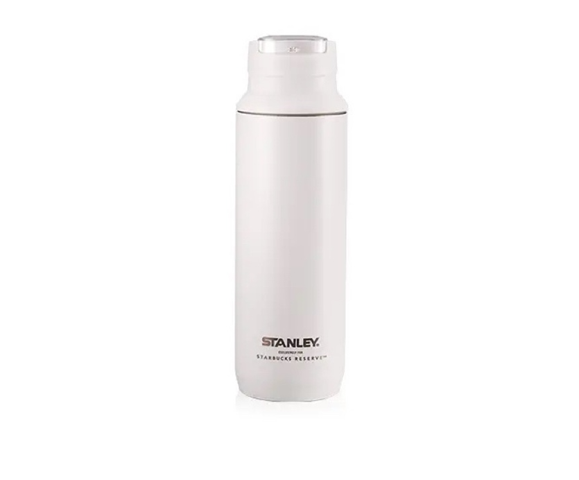 Starbucks 12oz (350ml) Stainless Steel Thermos Flask Cup White &  Green/White Lid