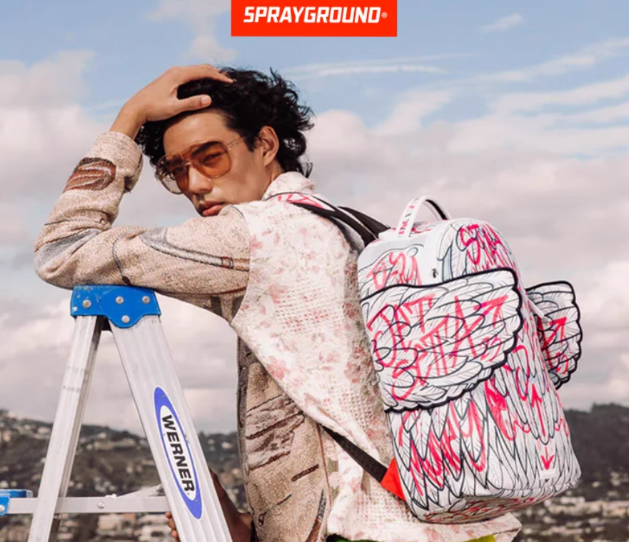 SPRAYGROUND FLIGHTCREW WINGTIPS BACKPACK WINGS BACKPACK BAG