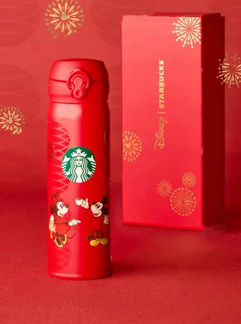 PRE ORDER Disney X Starbucks New Year Minnie Mickey Collection