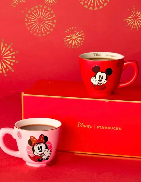 PRE ORDER Disney X Starbucks New Year Minnie Mickey Collection