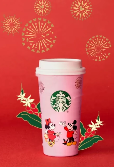 PRE ORDER Disney X Starbucks New Year Minnie Mickey Collection