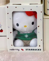 PRE ORDER Hello Kitty X Starbucks Asia Release Plush Doll