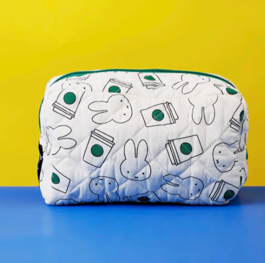 PRE ORDER Miffy X Starbucks Asia Release Cosmetic Bag