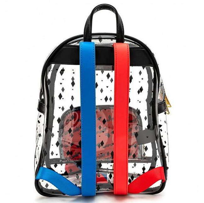 Loungefly X Birds of Prey Harley Quinn Mini Backpack - Clear