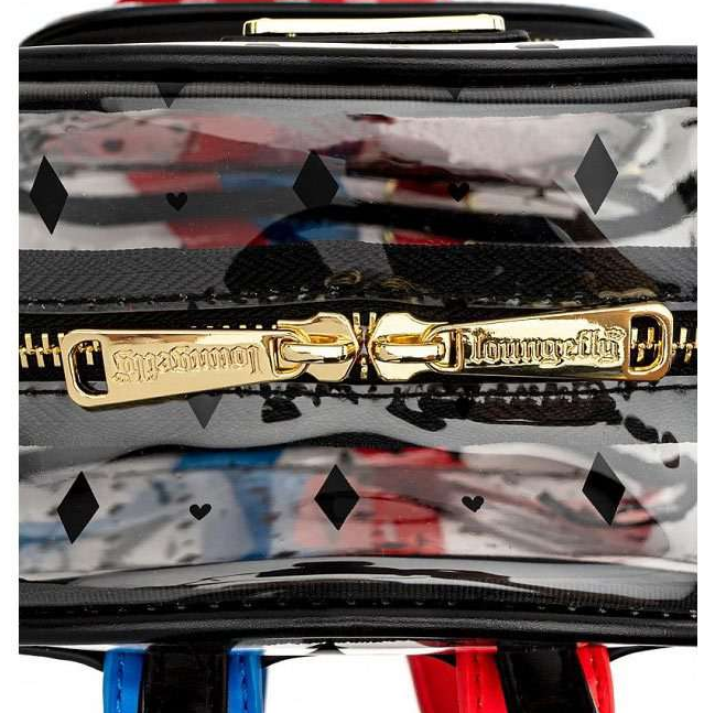 Loungefly X Birds of Prey Harley Quinn Mini Backpack - Clear