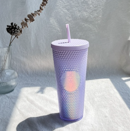 Starbucks China - Blooming Purple 2023 - 23. Dreamy Purple Glass Cold Cup  473ml