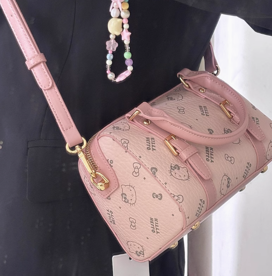 Hello Kitty Pink PU Hand Bag Shoulder Bag