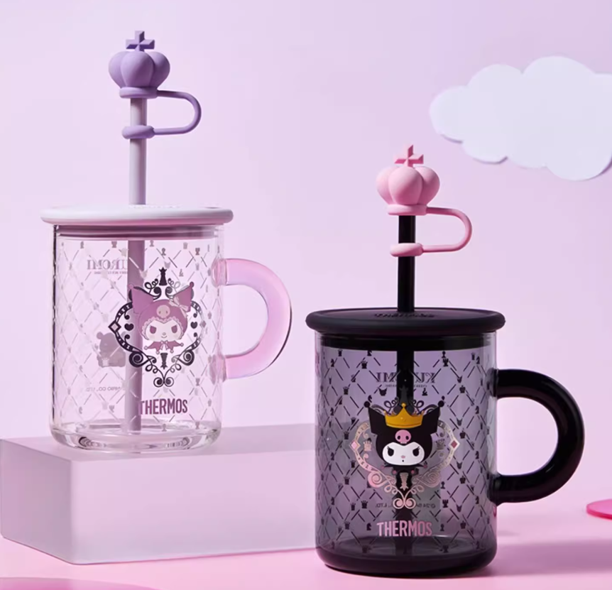 Kuromi Glass Cup Tumbler Collection