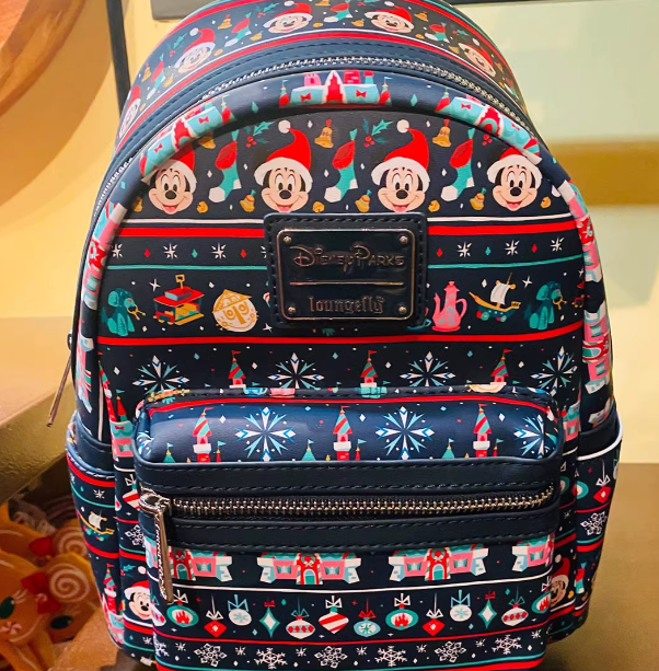 Disney Loungefly Mini Backpack Christmas Bag Disney Loungefly Mini Backpack Christmas Bag