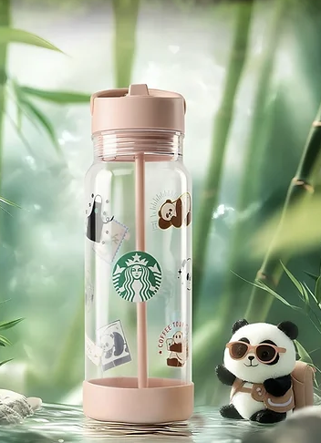 PRE ORDER Starbucks China Panda Bamboo Collection 2024 Plastic Straw Cup Tumbler