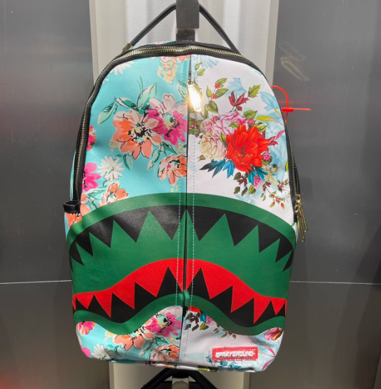 Sprayground The Sanctuary Backpack Floral Shark Mouth