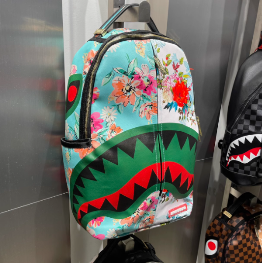 Sprayground The Sanctuary Backpack Floral Shark Mouth