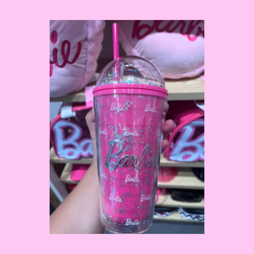 Miniso x Barbie 600ml/21oz Plastic Straw Cup – Ann Ann Starbucks