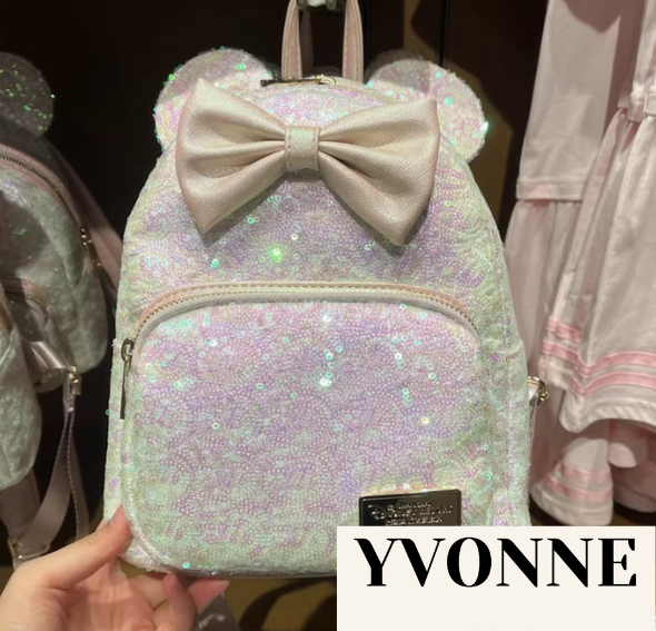 Disney Shanghai Mini Sequin Backpack Minnie Ears&nbsp;