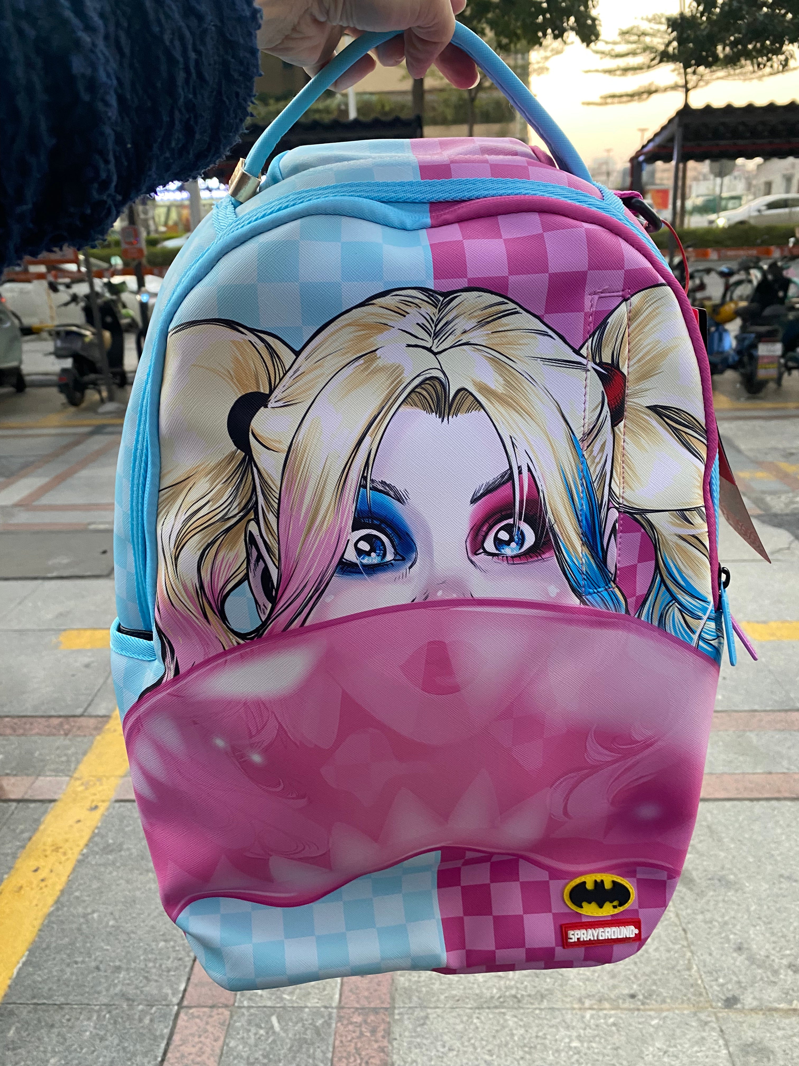 Sprayground Backpack HARLEY QUINN BUBBLE Laptotp Books School Bag