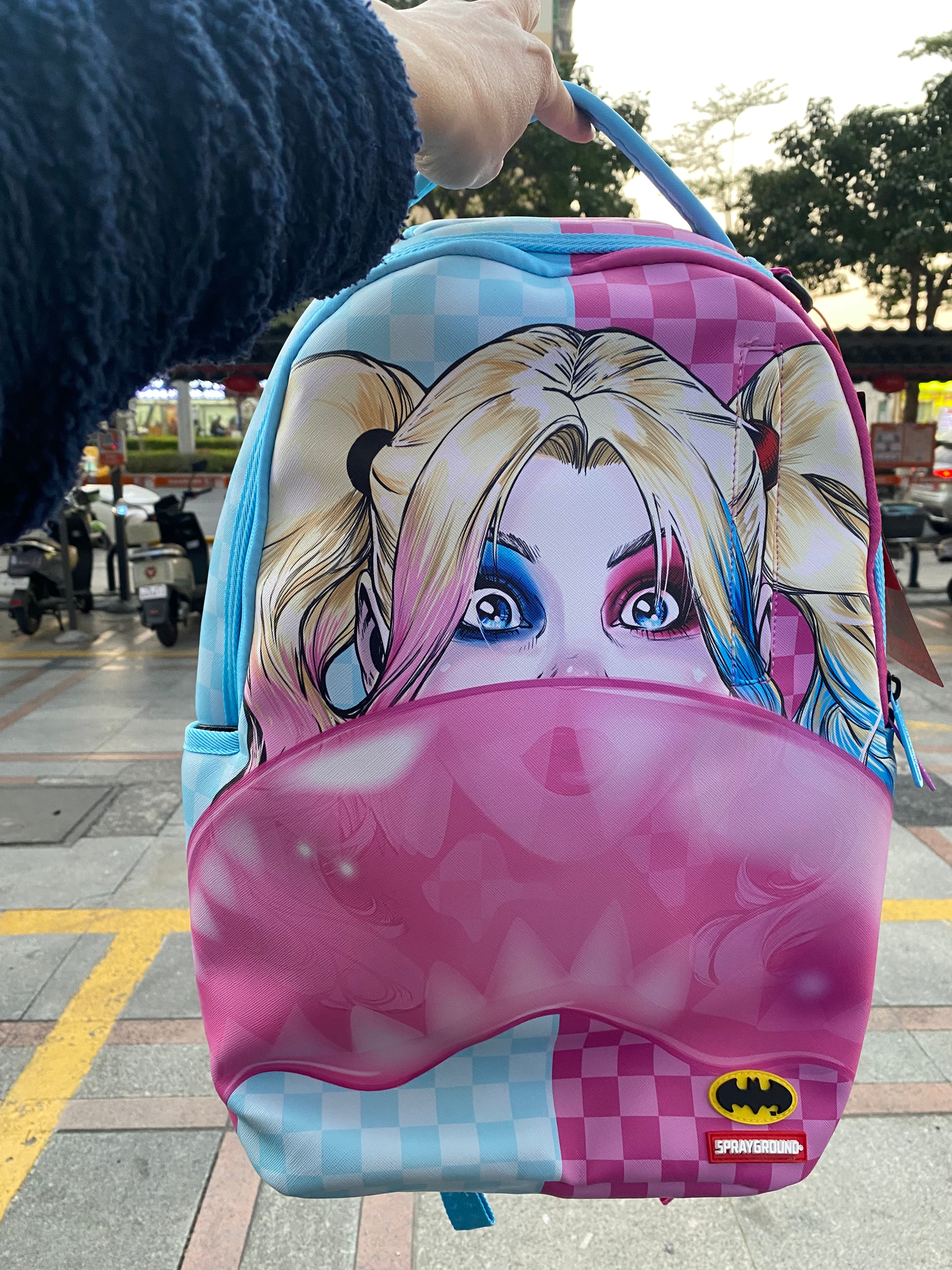 Sprayground Backpack HARLEY QUINN BUBBLE Laptotp Books School Bag