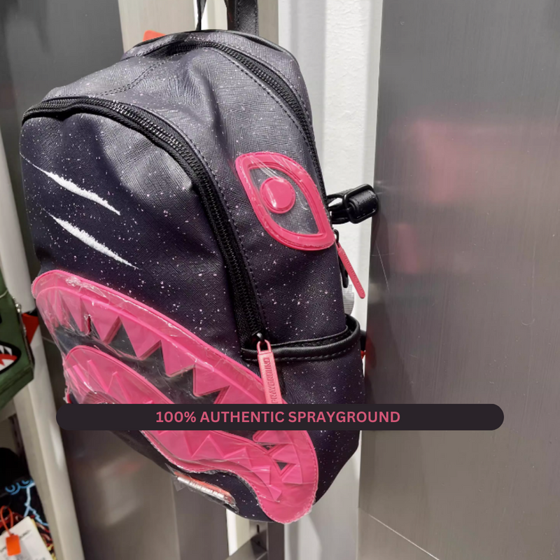 Sprayground Lotus Sharkmouth Pink Backpack