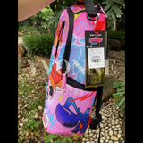 Sprayground Pink Offended Backpack – I-Max Fashions