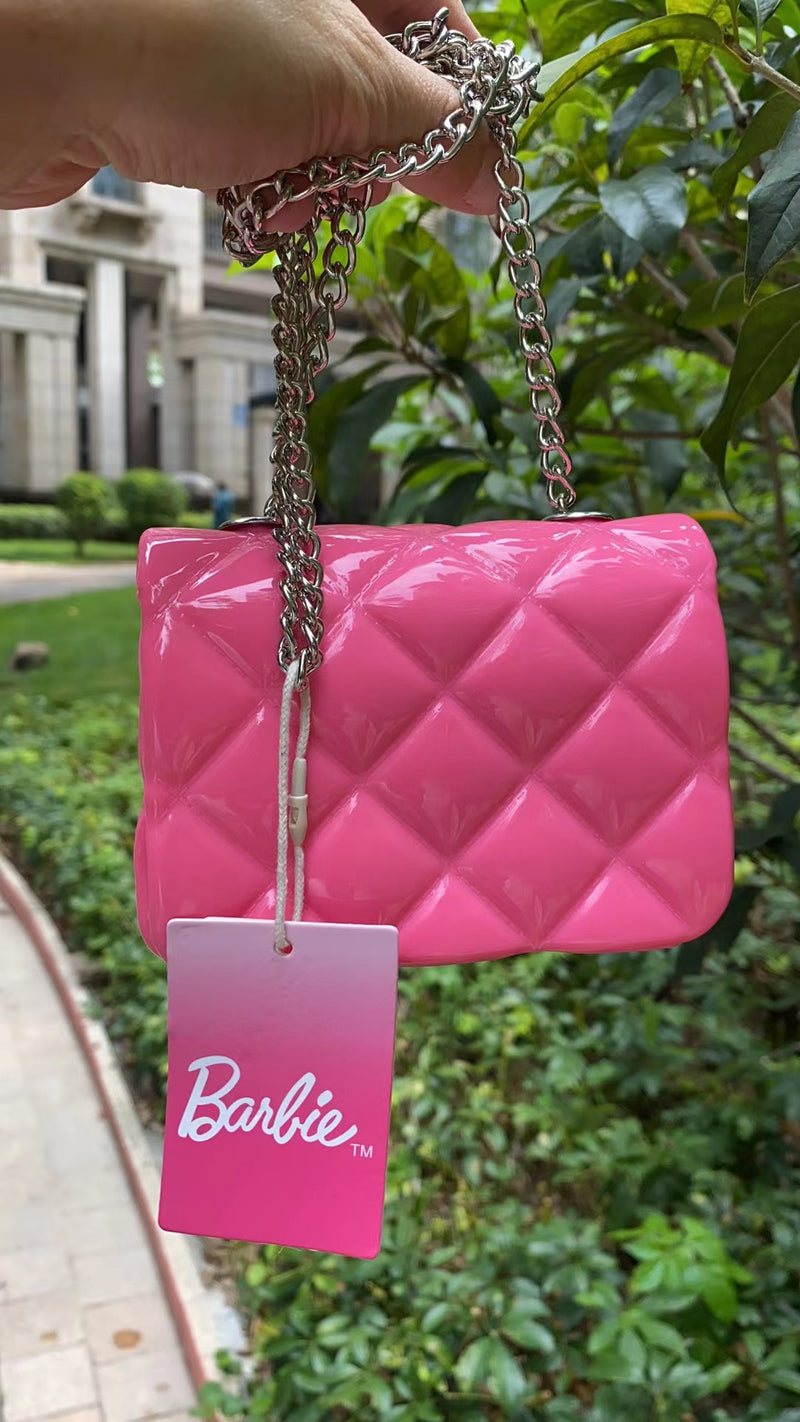 Miniso Barbie Series Pink Barbie Messenger Bag Fashion Style