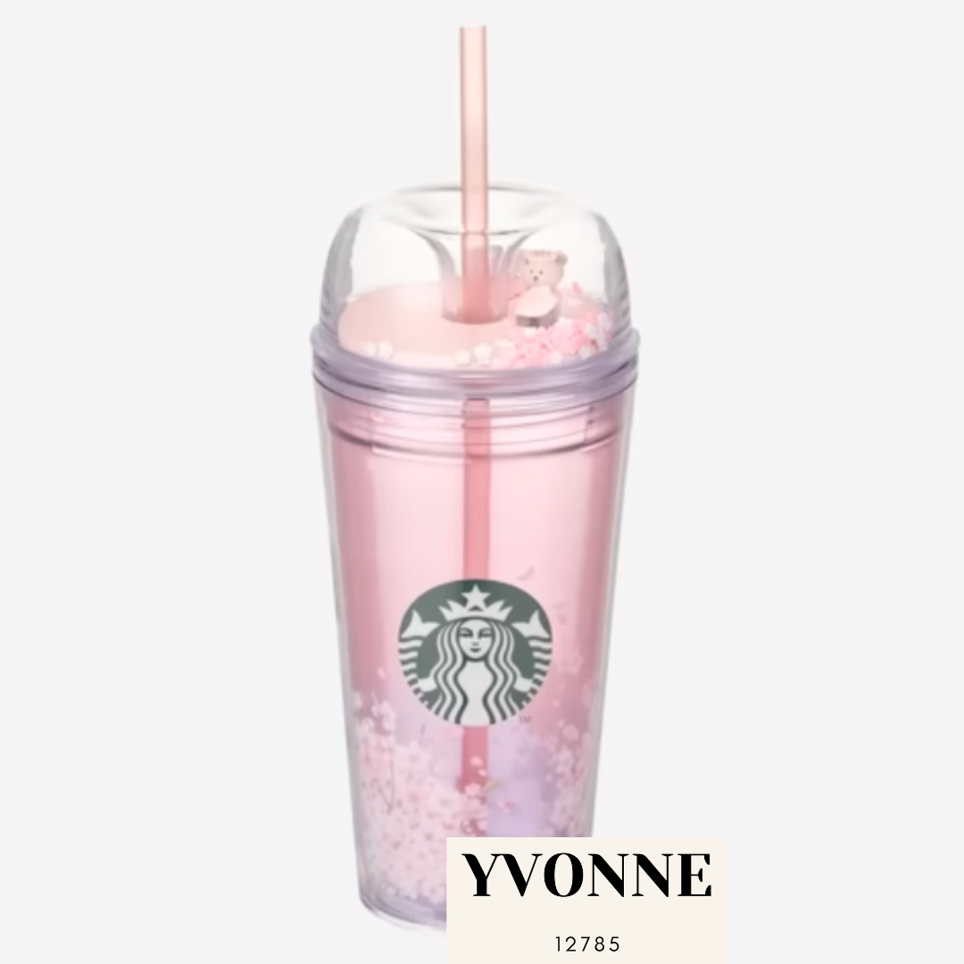 Pink Cherry Blossom sakura Starbucks Cold Hot Tumbler Cup 12 Oz🌸💕 -  Tumblers, Facebook Marketplace