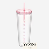 Holographic Starbucks Cold Cup – Blossom & Sunny