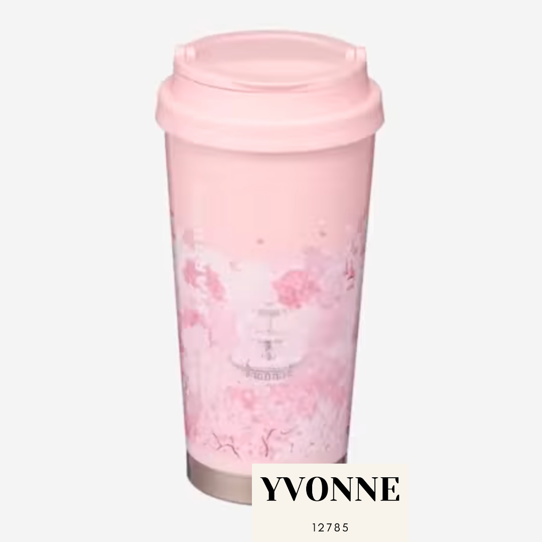 Pink Cherry Blossom sakura Starbucks Cold Hot Tumbler Cup 12 Oz🌸💕 -  Tumblers, Facebook Marketplace