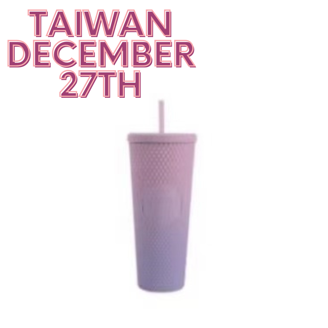 Starbucks Taiwan Purple Soft Touch Bling Studded Tumbler – MERMAIDS AND  MOCHA