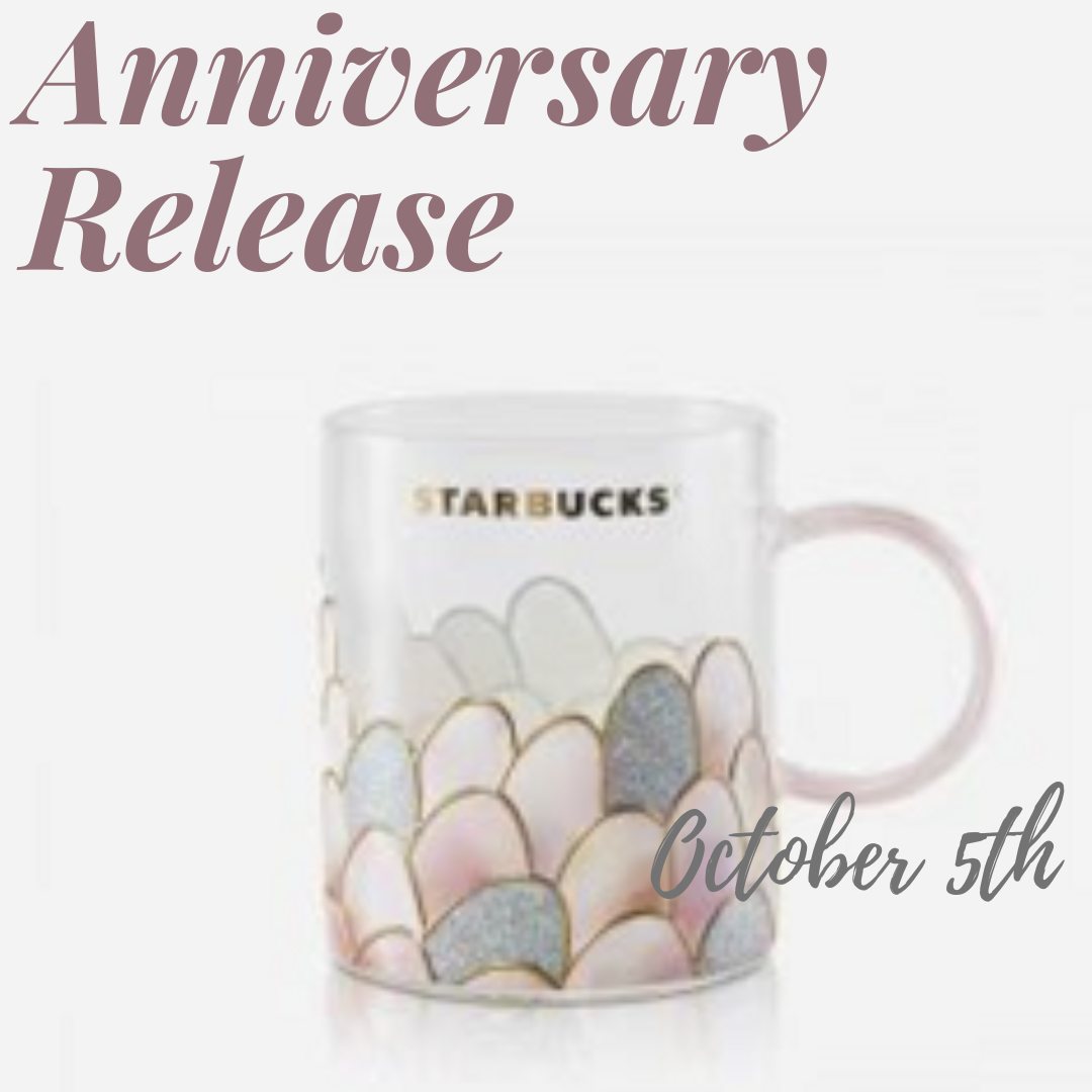 PRE ORDER Starbucks 2022 China Anniversary Glass Cup 12oz