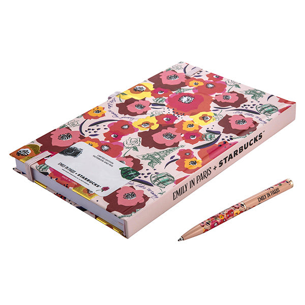 PRE ORDER 2022 Starbucks x Emily In Paris Notebook + Pen Taiwan Release