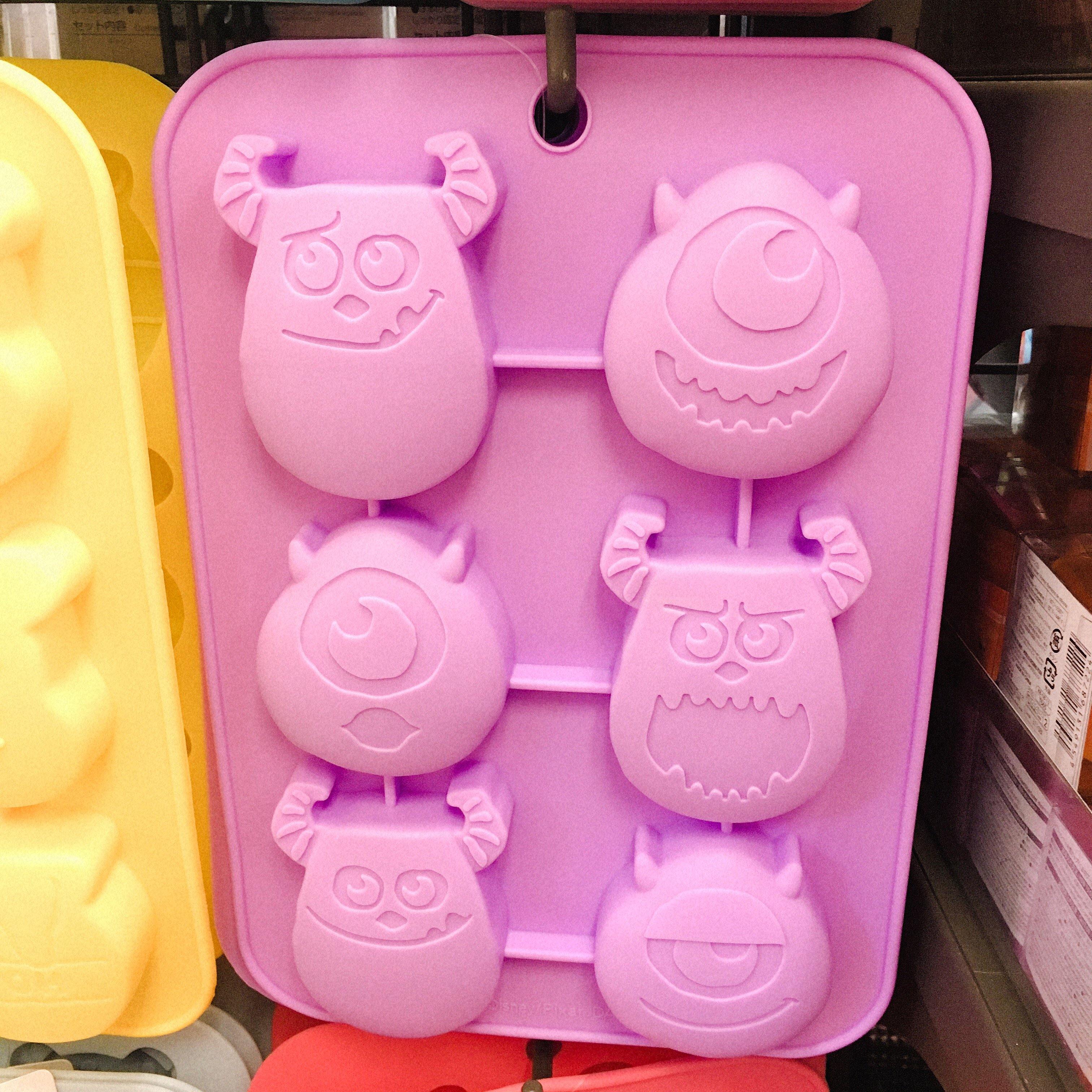 Asia Release Ice Cube Silicone Mold Monsters Inc Micky Mouse - Yvonne12785