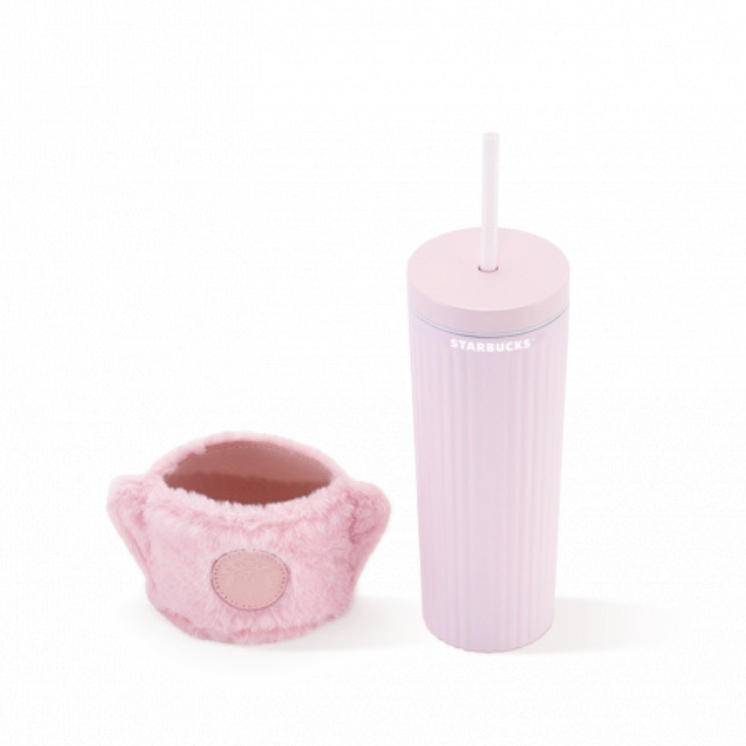 PRE ORDER 2023 Starbucks X Stanley Taiwan Valentine's Day Pink Baby Powder  16oz Straw Cup 