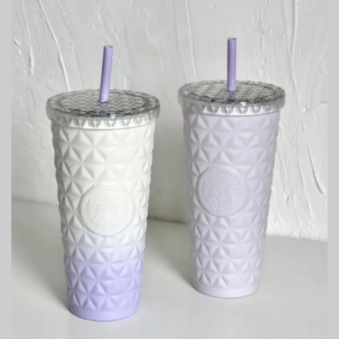 2022 Summer Starbucks Purple Dome 24oz Venti Tumbler