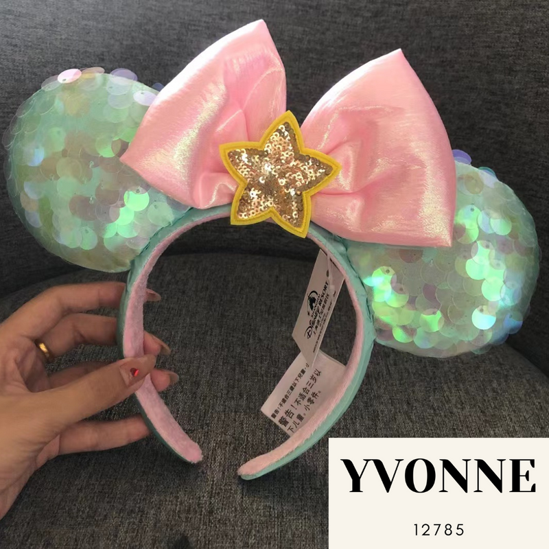 Disney 2023 Rabbit lunar new year minnie mouse ear Headband Shanghai  Disneyland