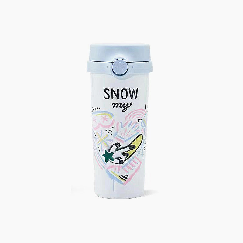 Starbucks 2021 China Christmas Snow Mountain 16oz Stainless Steel Cup