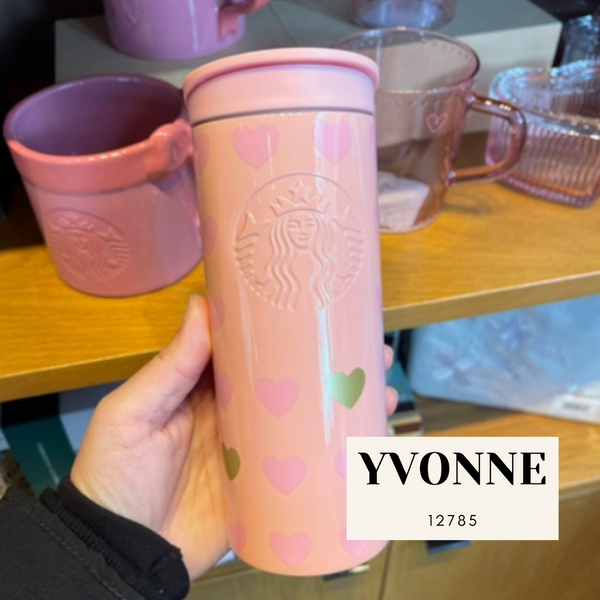 møl bladre farvning PRE ORDER 2023 Starbucks Japan Valentine's Day Pink Love 16oz Stainles –  Yvonne12785