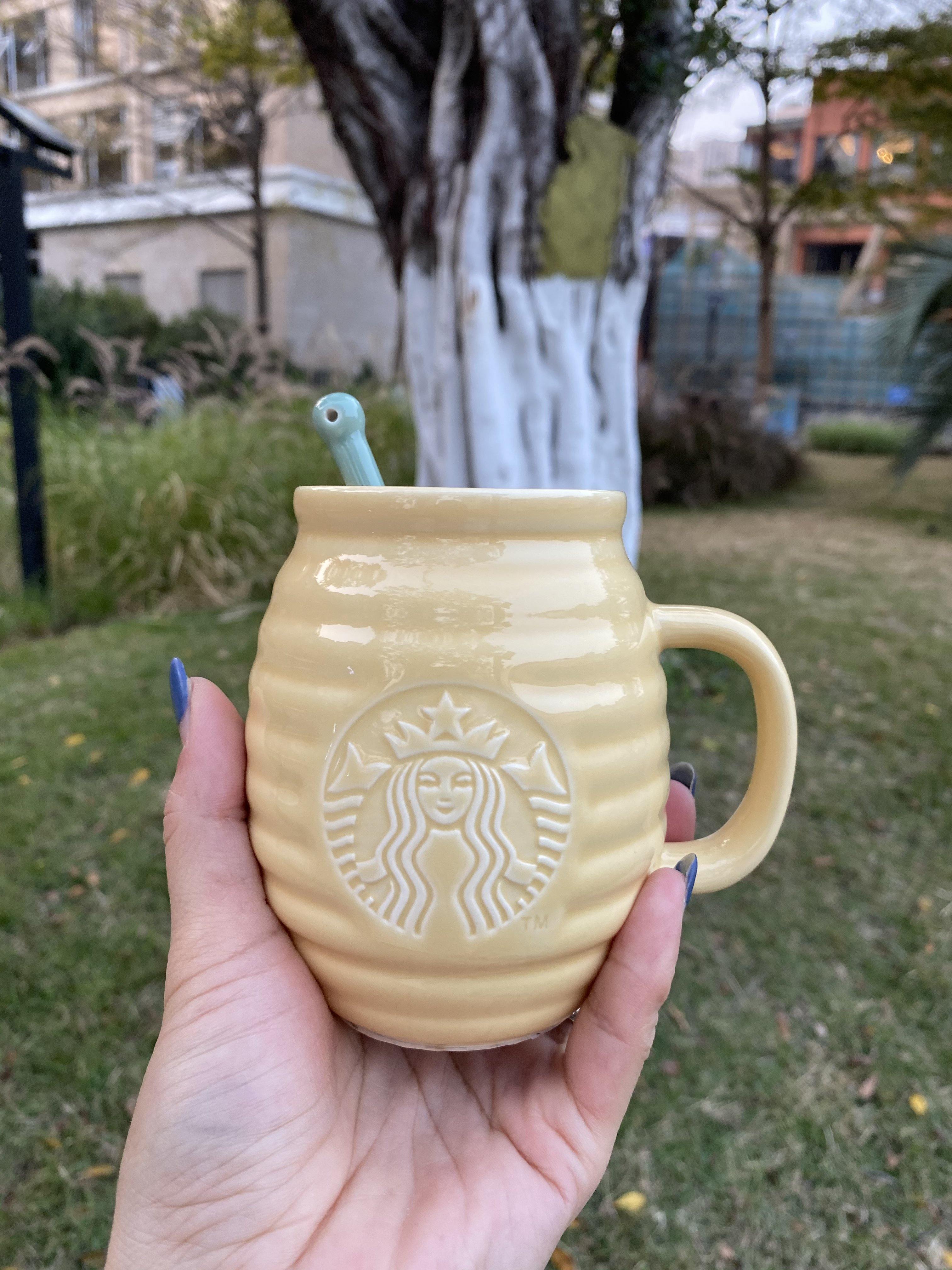 Starbucks China Dark Green Goddess Gold Stainless Tumbler – Ann