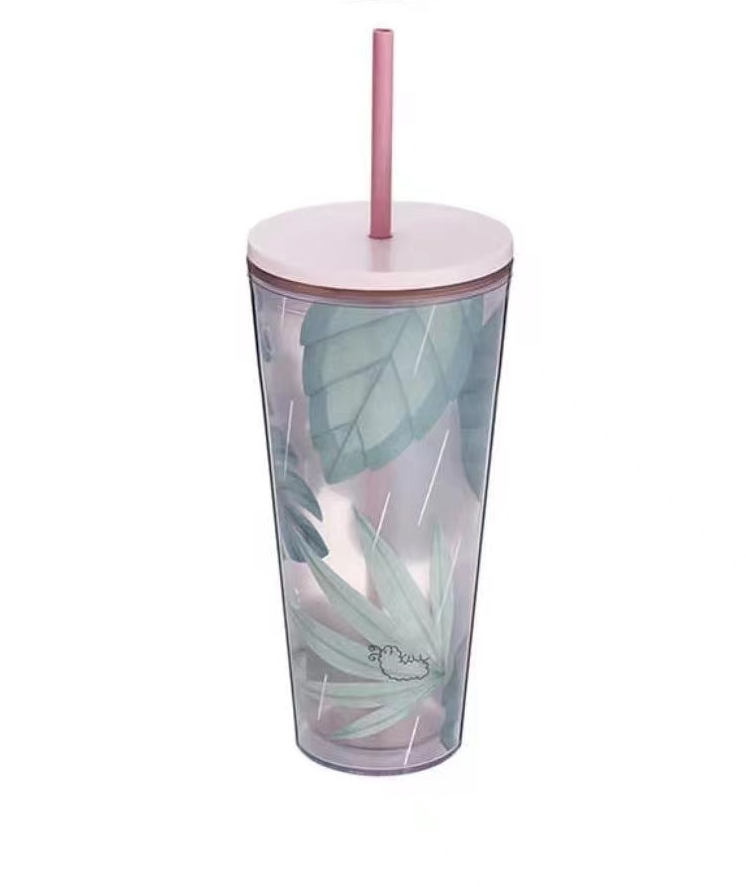 PRE ORDER 2022 Taiwan Leaves 20oz Plastic Straw Cup