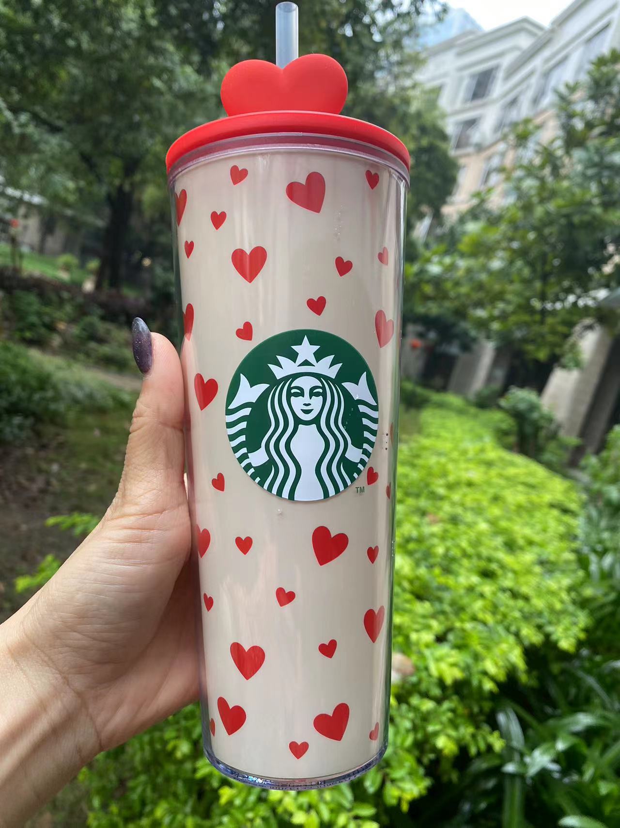 Starbucks Japan Valentine 2022 Hearts Tumbler 473ml – Japan Haul