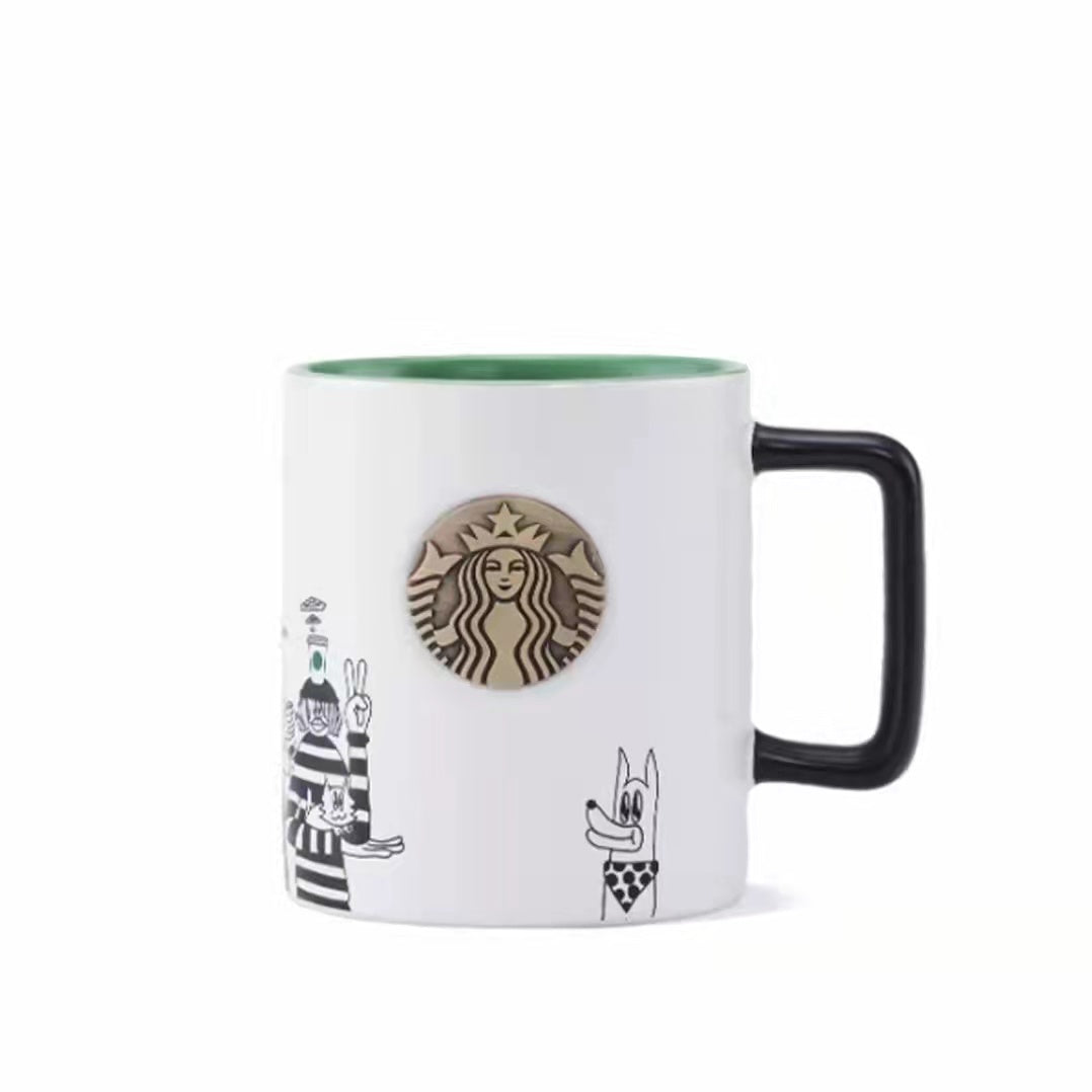 Pre Order Starbucks X Lala Company Bronze Siren Logo16oz Mug Cup