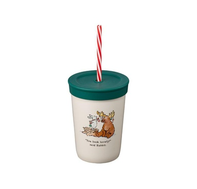 Pre Order Starbucks 2022 Korea Christmas Sippy Straw Cup