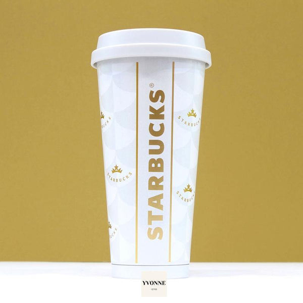 Starbucks Golden Scale Stainless Steel Straw Cup (Starbucks 50th