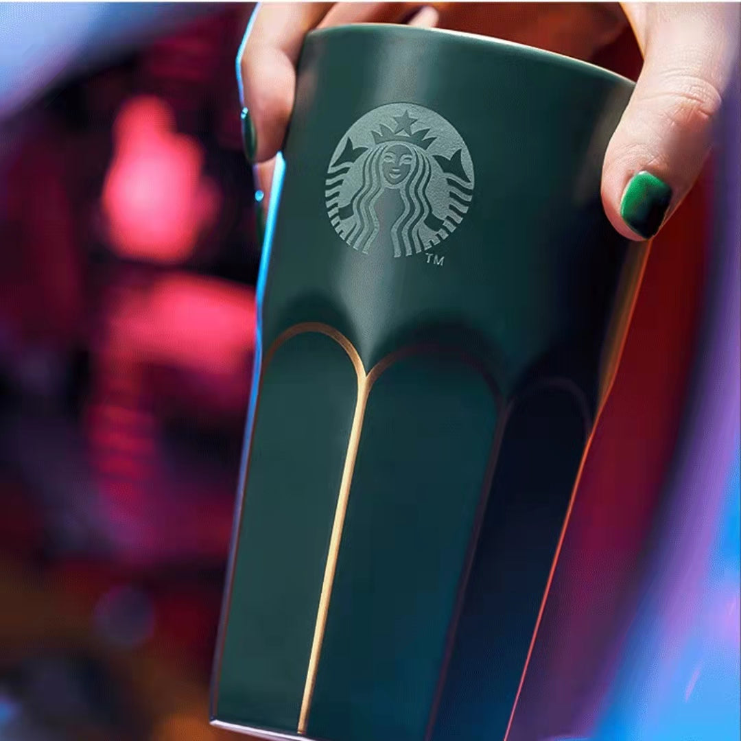 Starbucks China - Christmas 2021 - 64. Iridescent Christmas Green