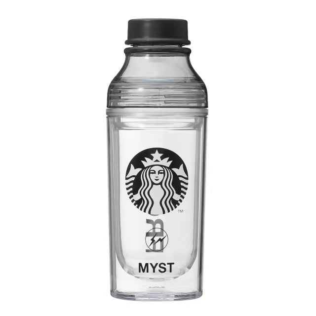 Starbucks 2021 Japan Fujiwara Hiroshi Collaboration 16oz Plastic Double  Layer Water Bottle